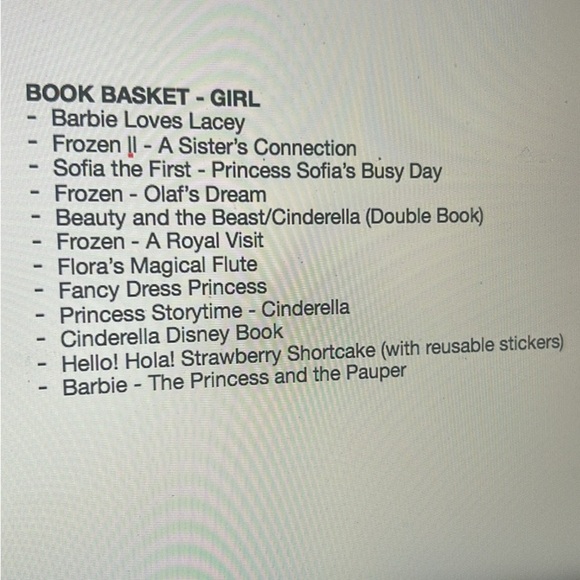 Children’s Book Basket - Picture 2 of 2